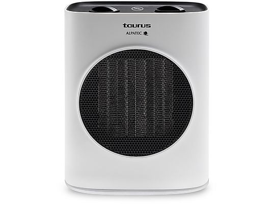 Calefactor cerámico - TAURUS Tropicano 7CR, 1500 W, Blanco
