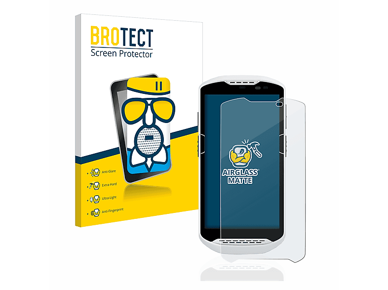 BROTECT Airglass matte Schutzfolie(für Zebra TC57) | Schutzfolien & Schutzgläser