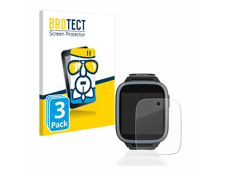 BROTECT 3x Airglass klare Schutzfolie(für Xplora XGO3)