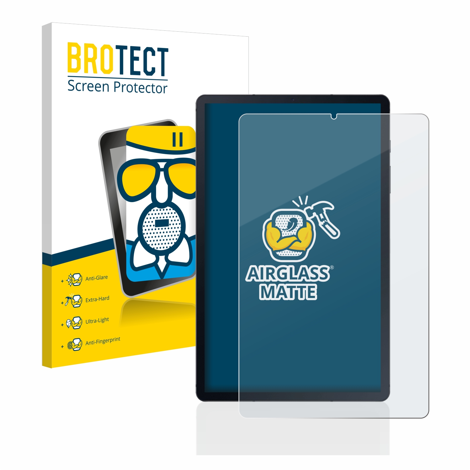 BROTECT Airglass matte Galaxy WiFi Schutzfolie(für S6 Samsung Lite Tab 2020)