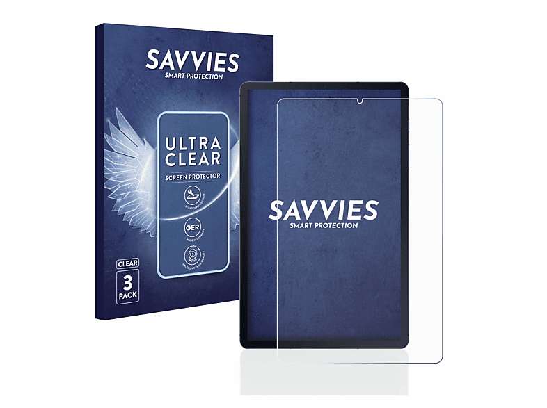 Tab SAVVIES 3x Lite Galaxy klare Samsung 2020) WiFi Schutzfolie(für S6
