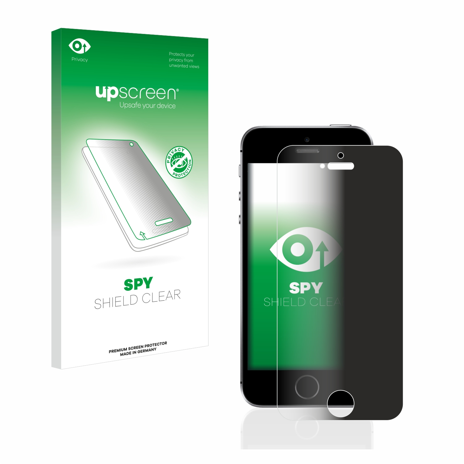 Anti-Spy iPhone SE 2016) Schutzfolie(für Apple UPSCREEN