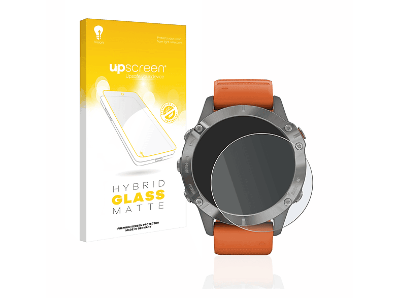 UPSCREEN Schutzfolie(für Fenix Pro) matte Garmin 6