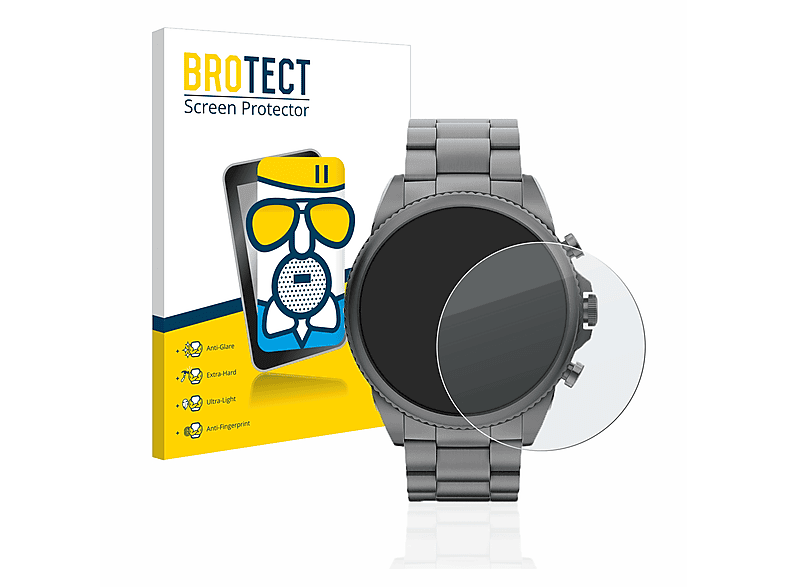 Schutzfolie(für 6 BROTECT Airglass matte Fossil Gen (44mm))