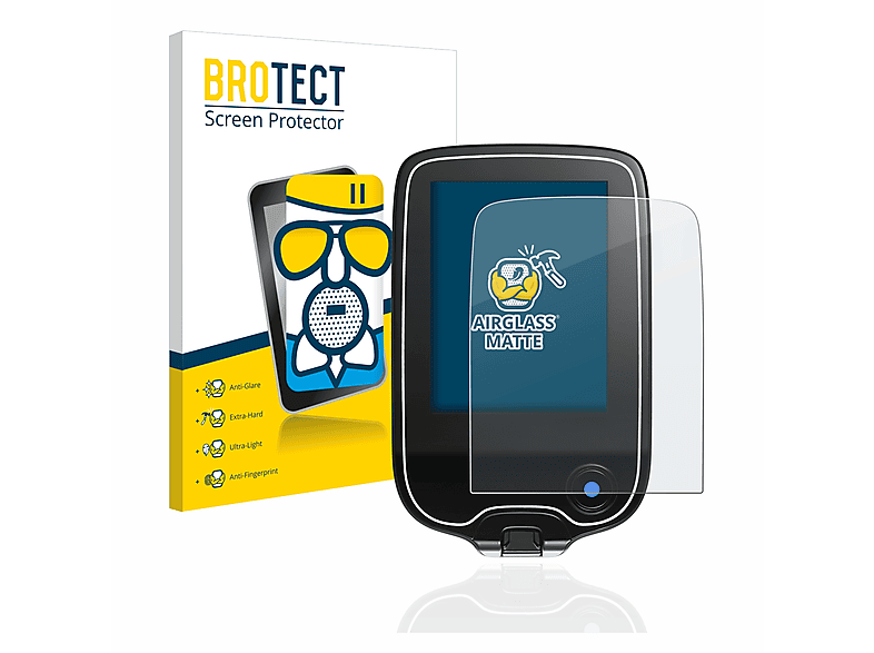 BROTECT Airglass matte Schutzfolie(für FreeStyle Libre 2)