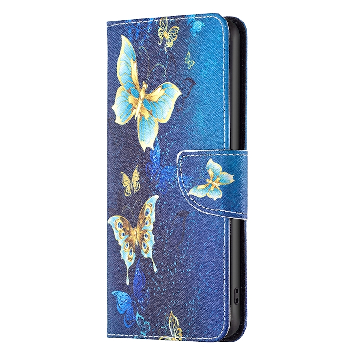 WIGENTO Bookcover Handy Tasche, Bookcover, Galaxy A14 / 4G, 5G Muster Samsung, Motiv / Samsung