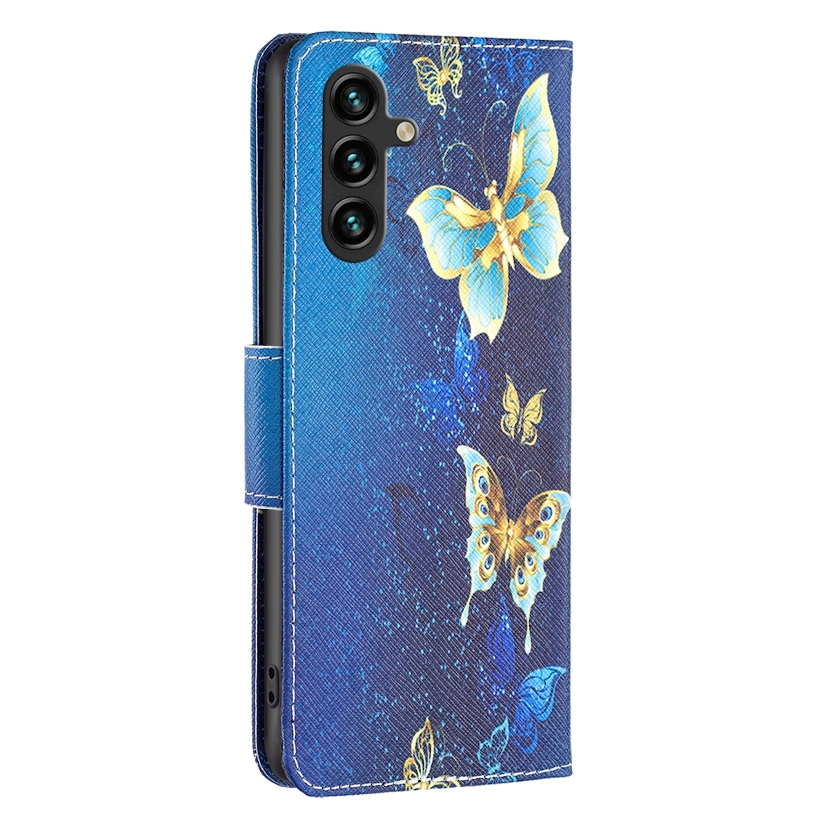 WIGENTO Bookcover Handy Tasche, / Motiv Samsung, Samsung Muster Bookcover, Galaxy / A14 4G, 5G