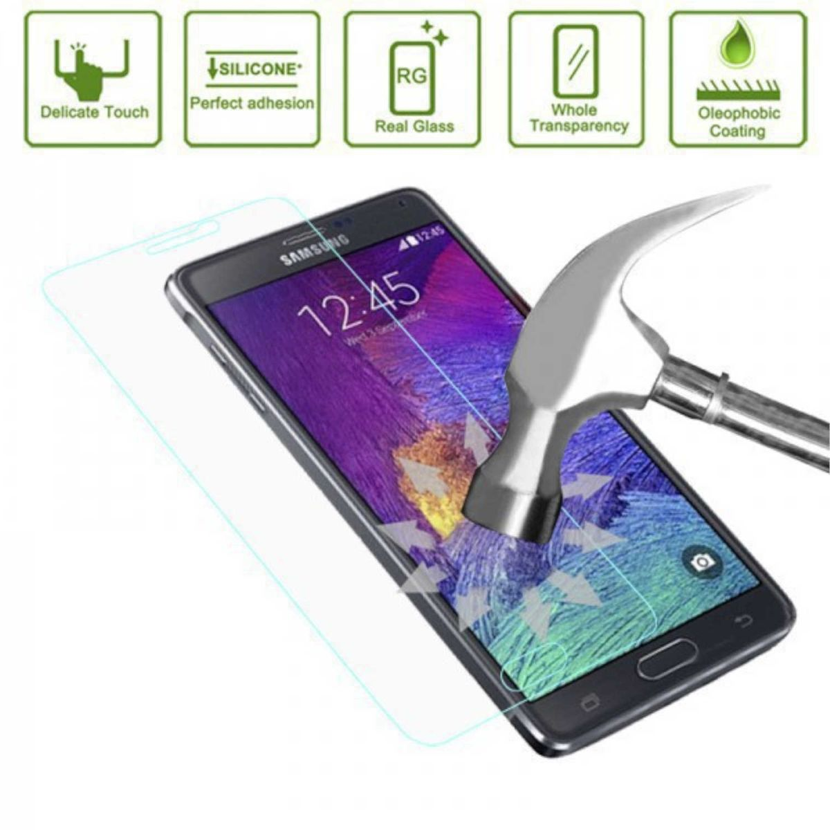 Hart Display Folie 5G) Samsung Schutzglas(für Galaxy Panzer M54 WIGENTO H9 Glas