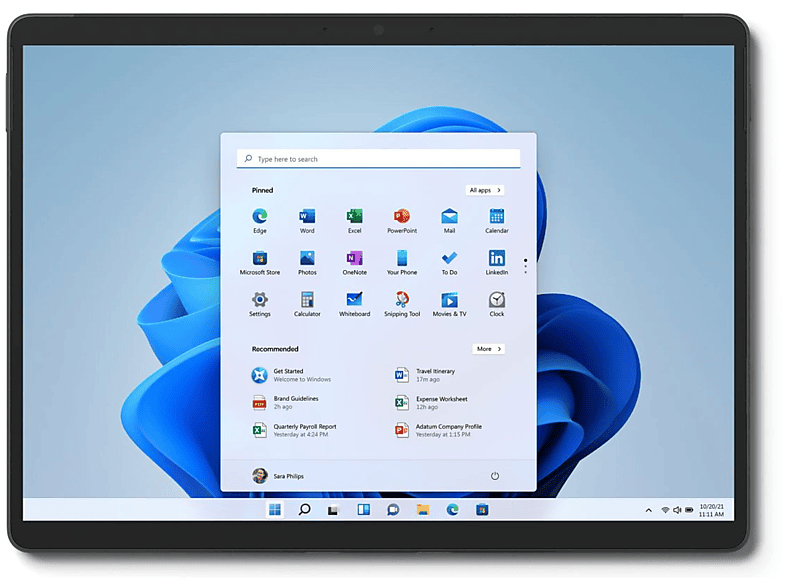 MICROSOFT MS Surface Pro8 33,02cm 13Zoll Intel Core i5-1145G7 16GB 256GB Graphite W10P AT/BE/FR/DE/IT/LU/NL/PL, Tablet, 256 GB, 13 Zoll, Grau
