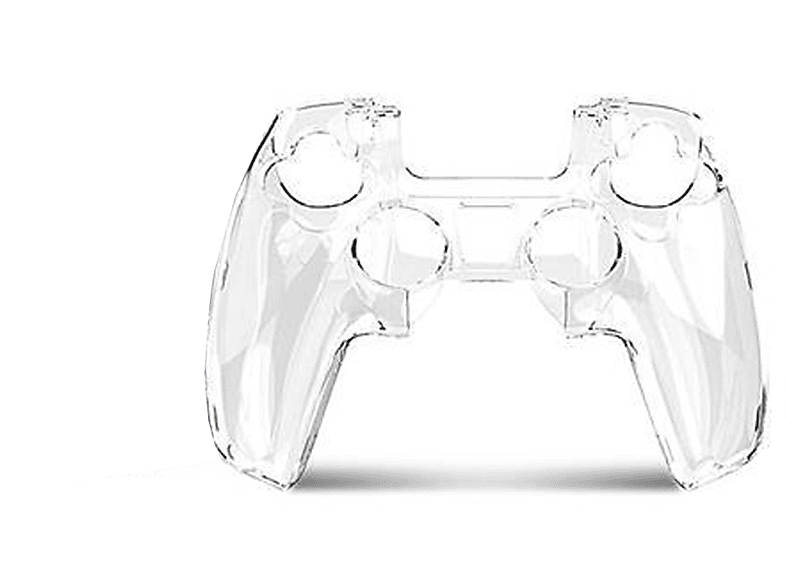 RESPIEL Schutzhülle, beidseitig transparent, abwaschbar, Schutzhülle für PS5 Gamepad, Konsolenzubehör, Transparente Farbe