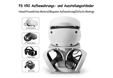 RESPIEL Konsole, Tischaufsteller Ständer PS VR2-Ständer, für Horizontaler | VR-Desktop-Ständer PS Controller SATURN