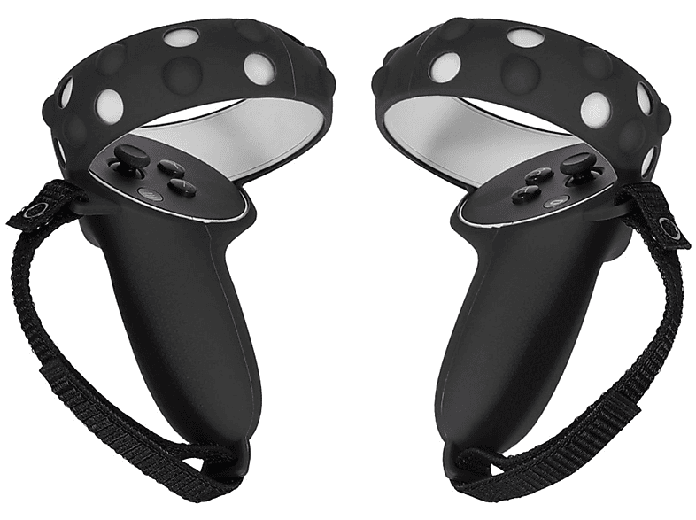 TADOW Grip Quest für 2 Oculus Schutzhülle Silikonabdeckung, Silikon-Schutzhülle,