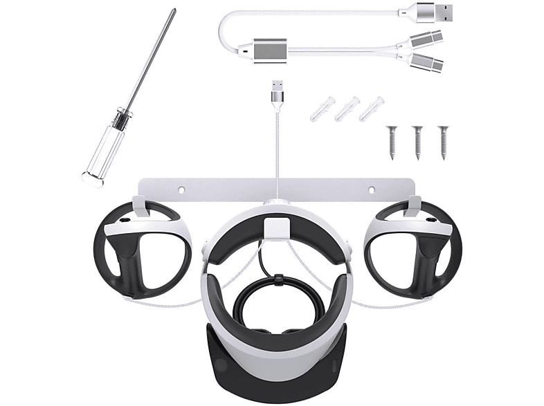 TADOW Ständer für die Lagerung,Wandhalterung zur,VR Headset Stand für PS5 VR 2 Konsolenzubehör