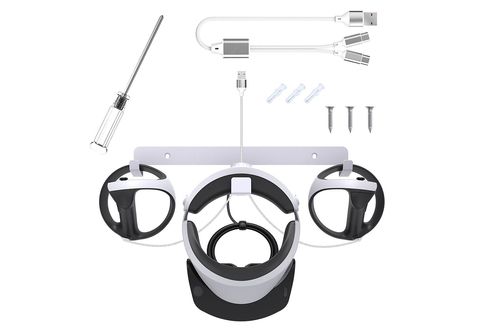 TADOW Ständer für die zur,VR Headset PS5 Lagerung,Wandhalterung für | Konsolenzubehör VR Stand 2 MediaMarkt