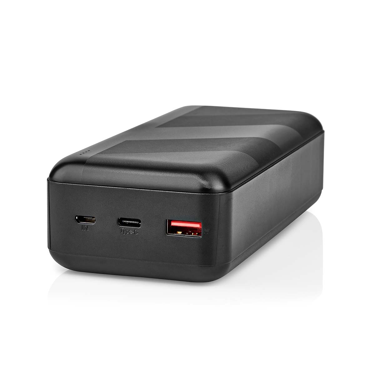 NEDIS UPBKPD30000BK powerbank 30000 Schwarz
