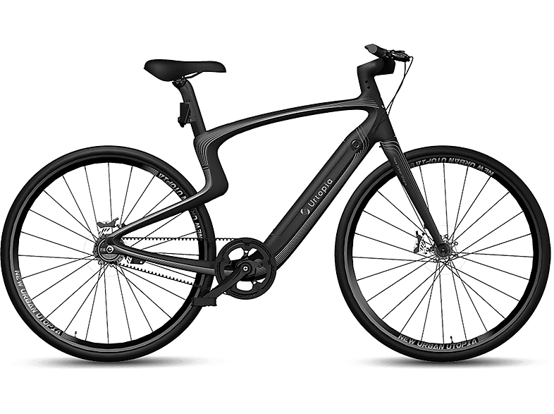 Large, 29 Carbon Akku URTOPIA Citybike Abnehmbaren (Laufradgröße: Unisex-Rad, Leichtes E-Bike Large Smart Lyra) mit Wh, 352.8 Zoll,