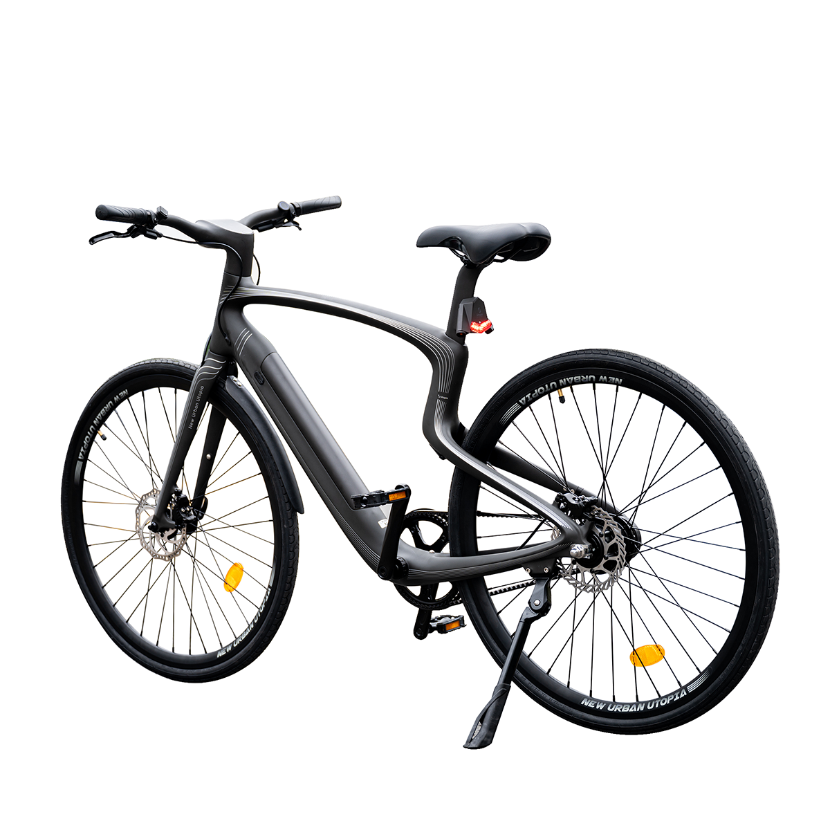 URTOPIA Leichtes Carbon Smart E-Bike Abnehmbaren Zoll, Medium, Citybike Wh, Lyra) 352.8 Akku (Laufradgröße: mit Medium Unisex-Rad, 29