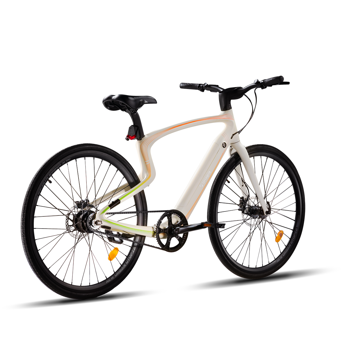 Vanilla) Large, URTOPIA Smart 352.8 Akku mit E-Bike Leichtes 29 Zoll, Citybike Abnehmbaren Unisex-Rad, Carbon (Laufradgröße: Wh, Large