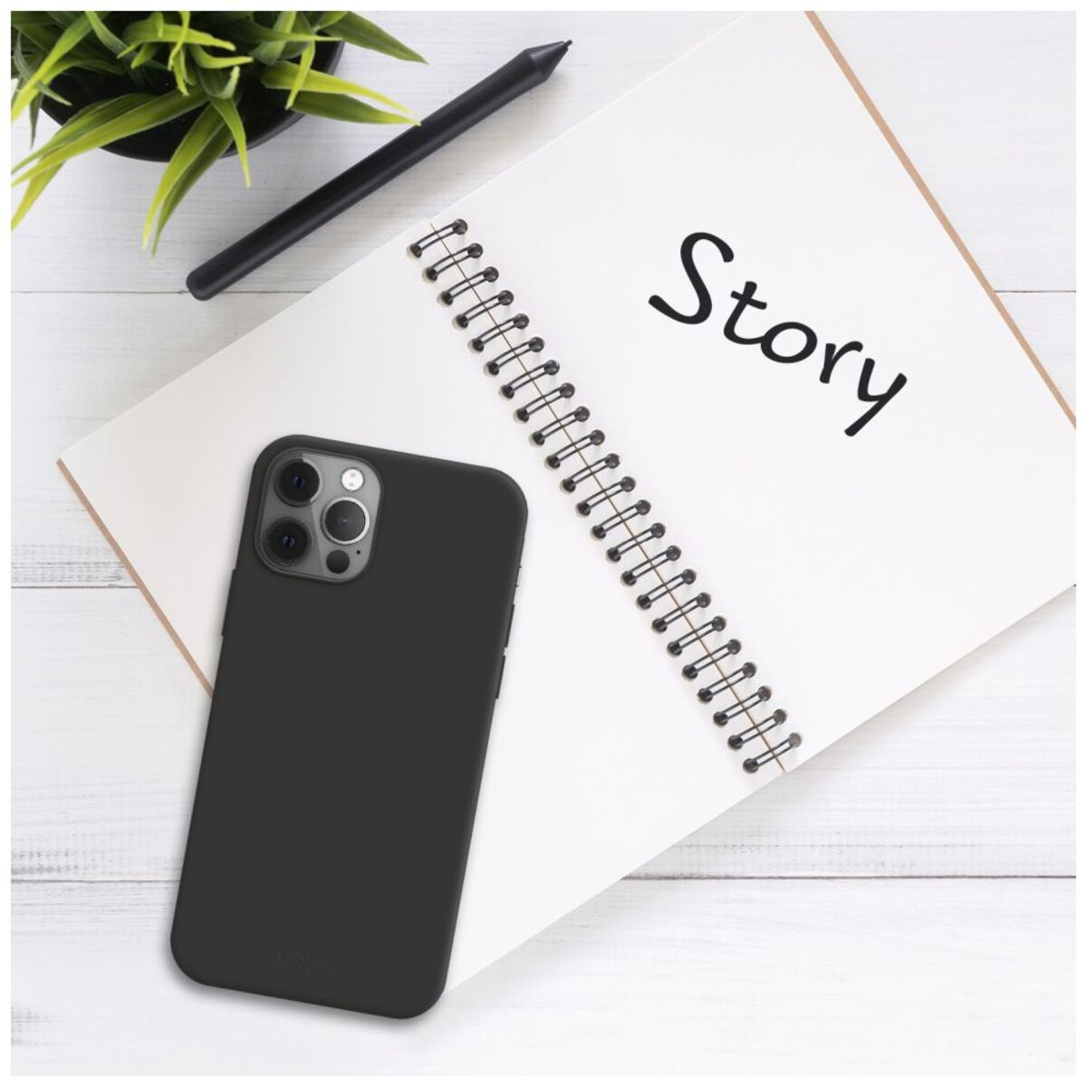 Story FIXED Schwarz Samsung, FIXST-1085-BK, Backcover, 5G, Galaxy A54