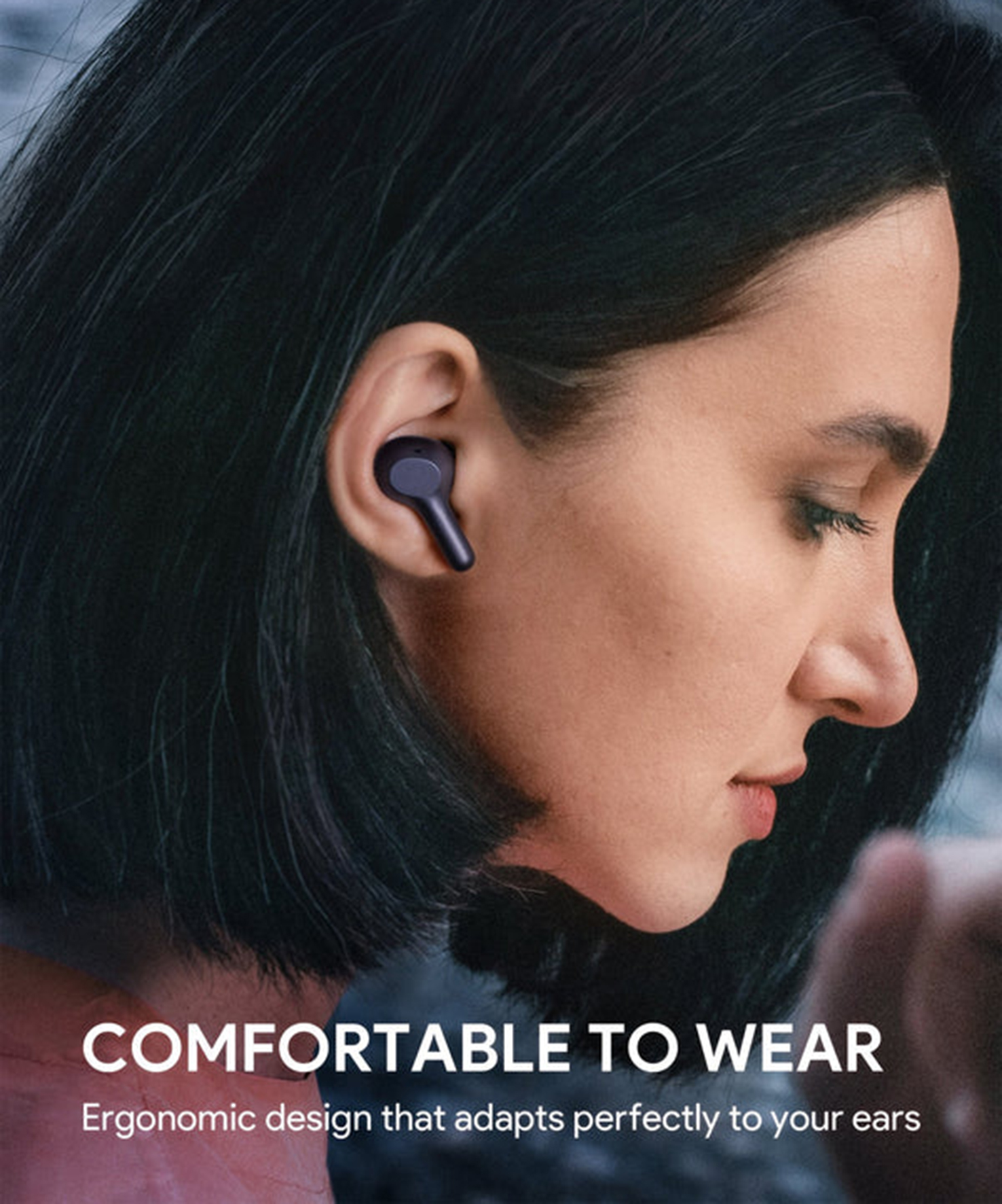 AUKEY Earbuds, Schwarz Bluetooth Kopfhörer In-ear