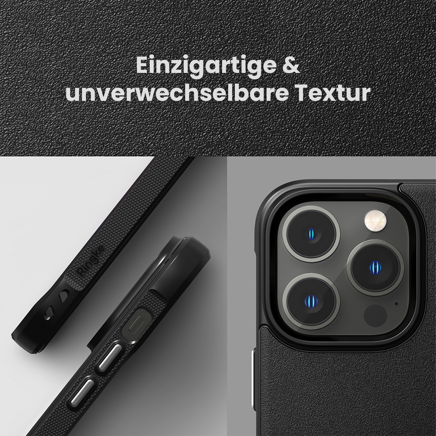 RINGKE Onyx Durable, Apple, 14, Schwarz iPhone Backcover