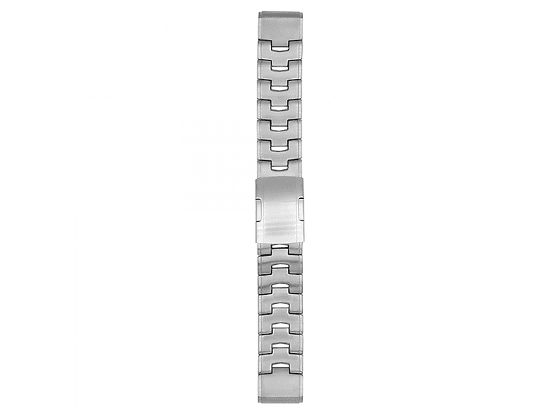 CASEONLINE Titan, Ersatzarmband, Garmin, MARQ Aviator Performance Edition, Silber | Smartwatch Armbänder