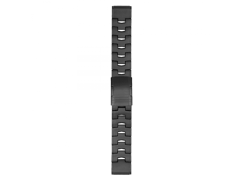 CASEONLINE Titan, Ersatzarmband, Garmin, MARQ Aviator Performance Edition, Schwarz | Smartwatch Armbänder