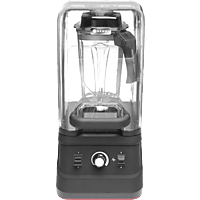 HENDI Mixer mit schalldämmender Abdeckung 230V/1680W, 252x258x(H)547mm Mixer farbig (1680 Watt, 2.5 l)