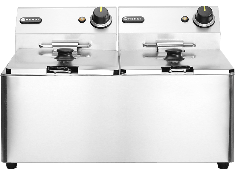 HENDI Scalda Vivande A 2 Bruciatori 450x180x65 Mm – Buffet In Acciaio Inox E Alluminio Anodizzato