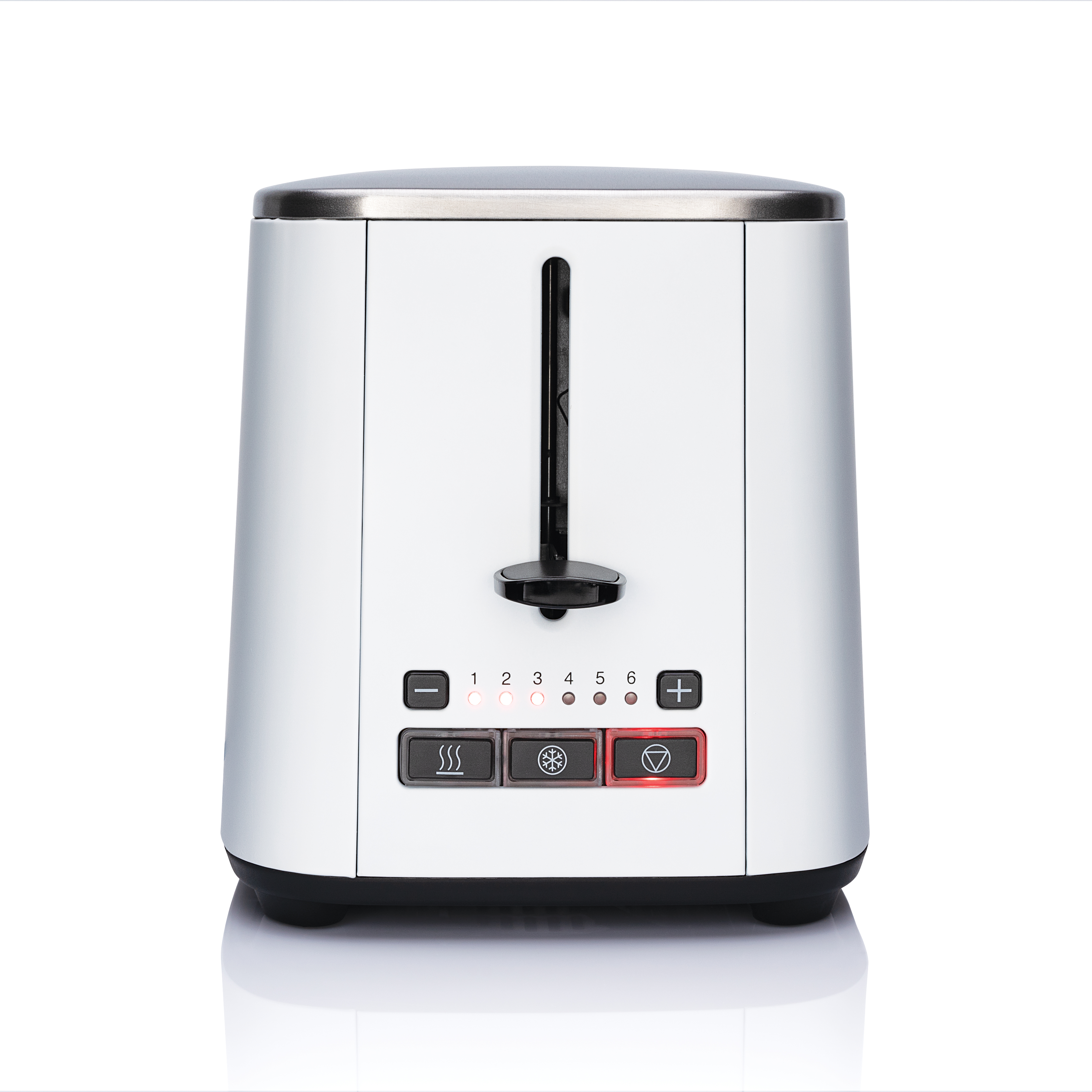 WILFA CLASSIC CT-1000MW Toaster Schlitze: 2) (1000 Weiß Watt