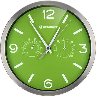Reloj de pared  - DCF BRESSER, Verde