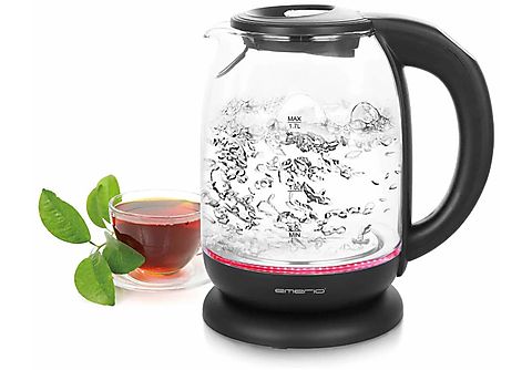 EMERIO WK-119255 Wasserkocher, Schwarz | MediaMarkt