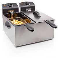 MediaMarkt TRISTAR FR-6937 Deep fryer Silver aanbieding