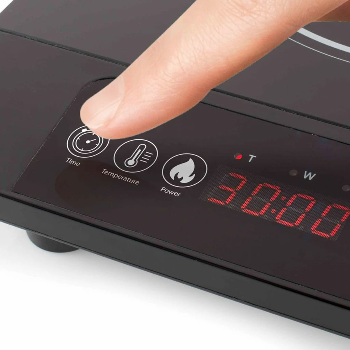 PIASTRA A INDUZIONE TRISTAR IK-6178 PIASTRA INDUZIONE, Assorbimento potenza 2000 W, Zone di cottura 1, Dimensione prima piastra di cottura 24 cm, NERO / PLASTICA-VETRO
