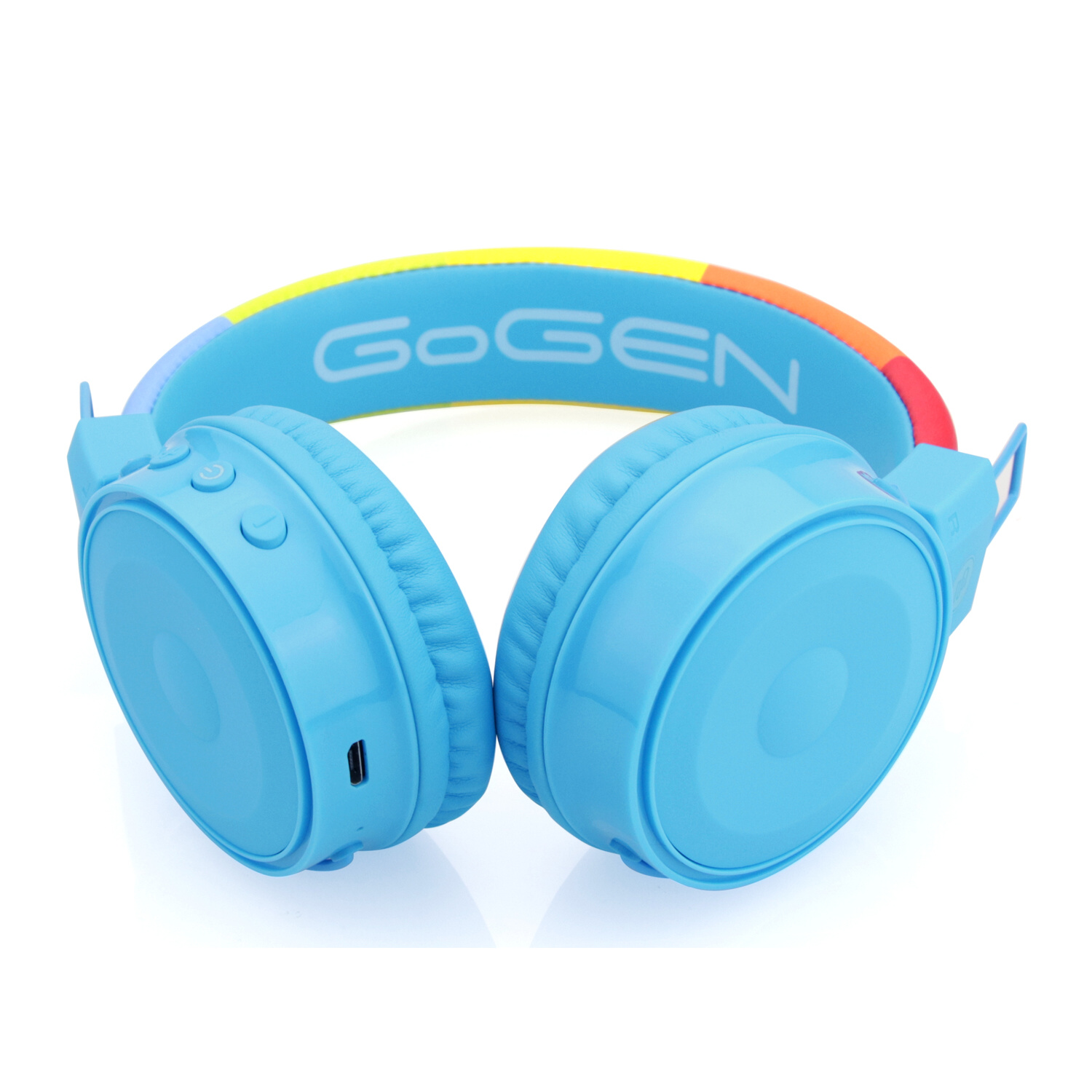 Kopfhörer SLECHY Blau Bluetooth Over-ear GOGEN B, DECKO