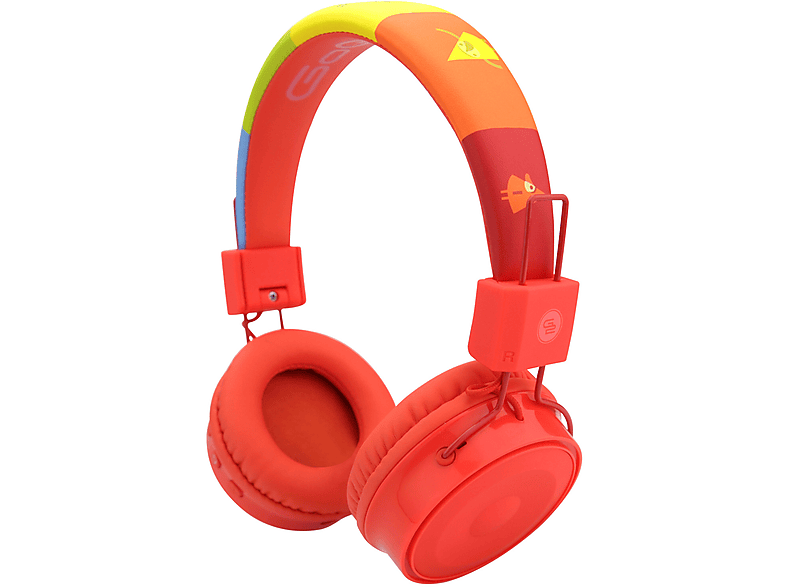 GOGEN DECKO SLECHY R, Over-ear Kopfhörer Bluetooth Rot