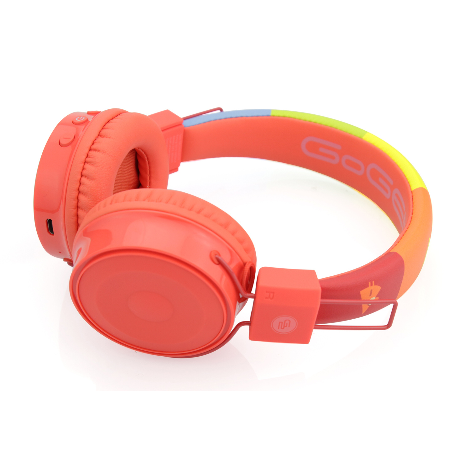 Bluetooth R, GOGEN Kopfhörer Over-ear DECKO Rot SLECHY