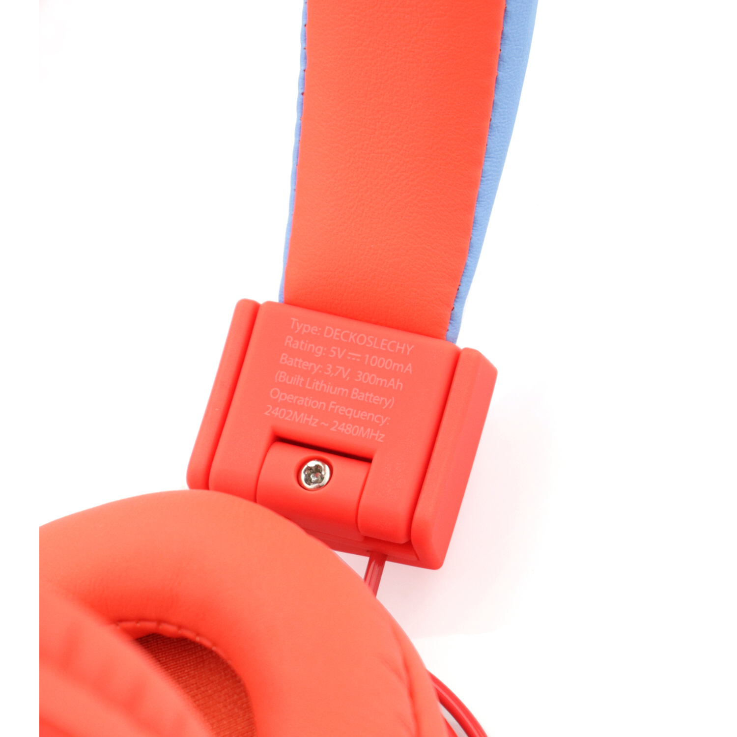 Bluetooth R, GOGEN Kopfhörer Over-ear DECKO Rot SLECHY