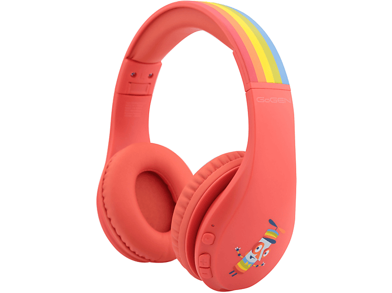 GOGEN Rot Kopfhörer DUO Over-ear R, DECKO Bluetooth SLECHY