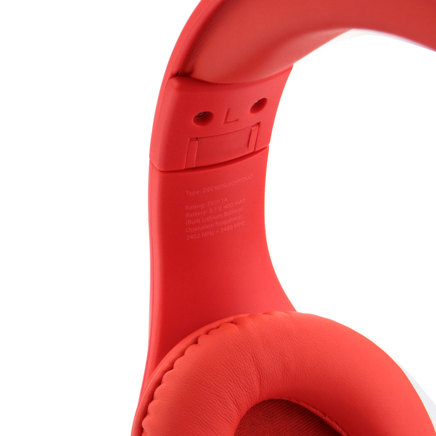 GOGEN Rot Kopfhörer DUO Over-ear R, DECKO Bluetooth SLECHY