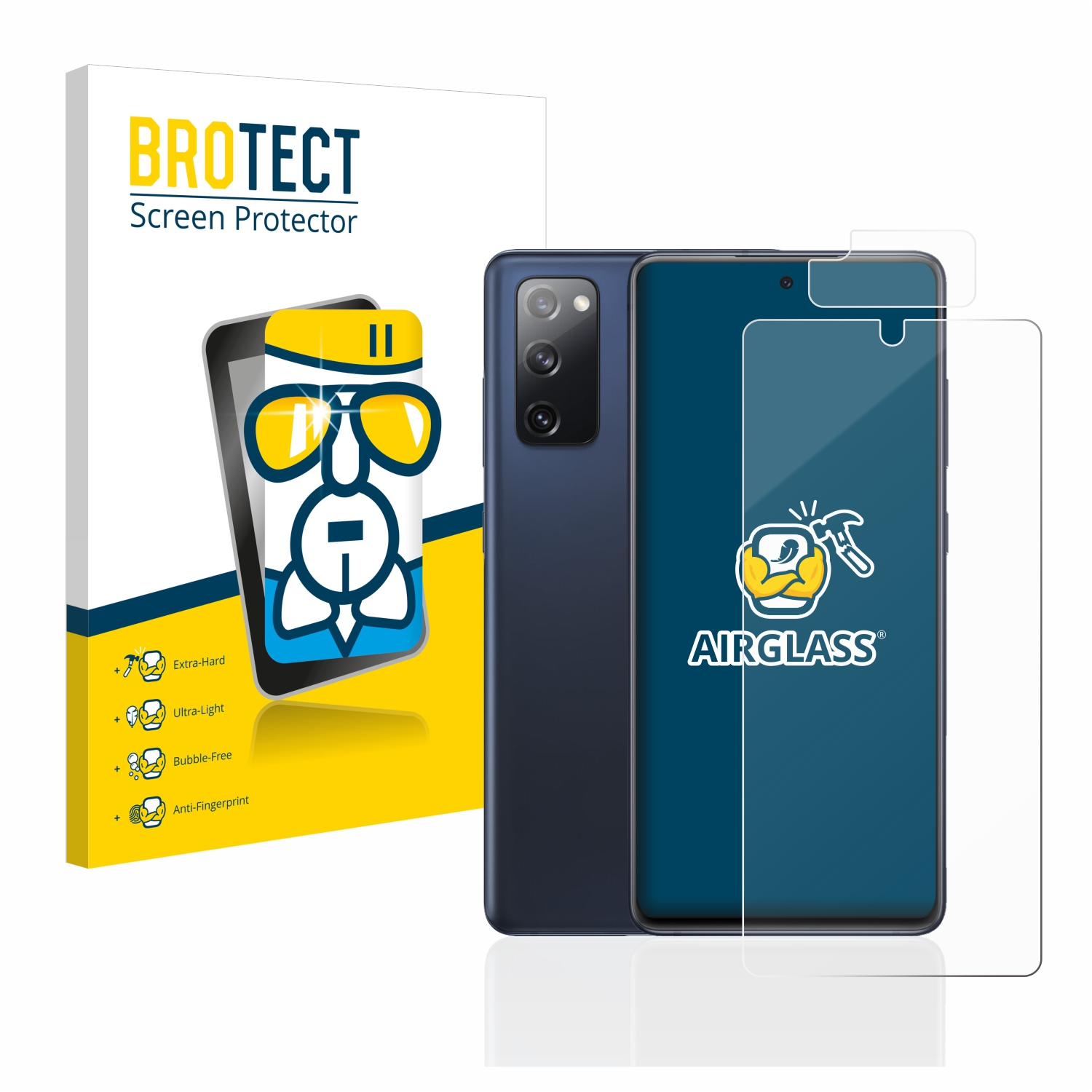 S20 klare Airglass Samsung BROTECT FE) Schutzfolie(für Galaxy