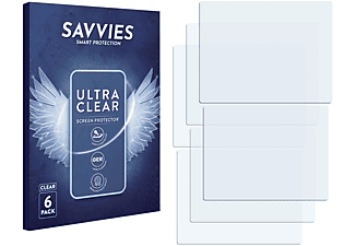 SAVVIES 6x klare Schutzfolie(für Nintendo DSi)
