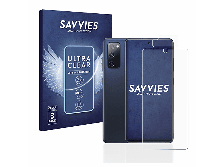 Schutzfolie(für FE) S20 klare 6x Galaxy Samsung SAVVIES