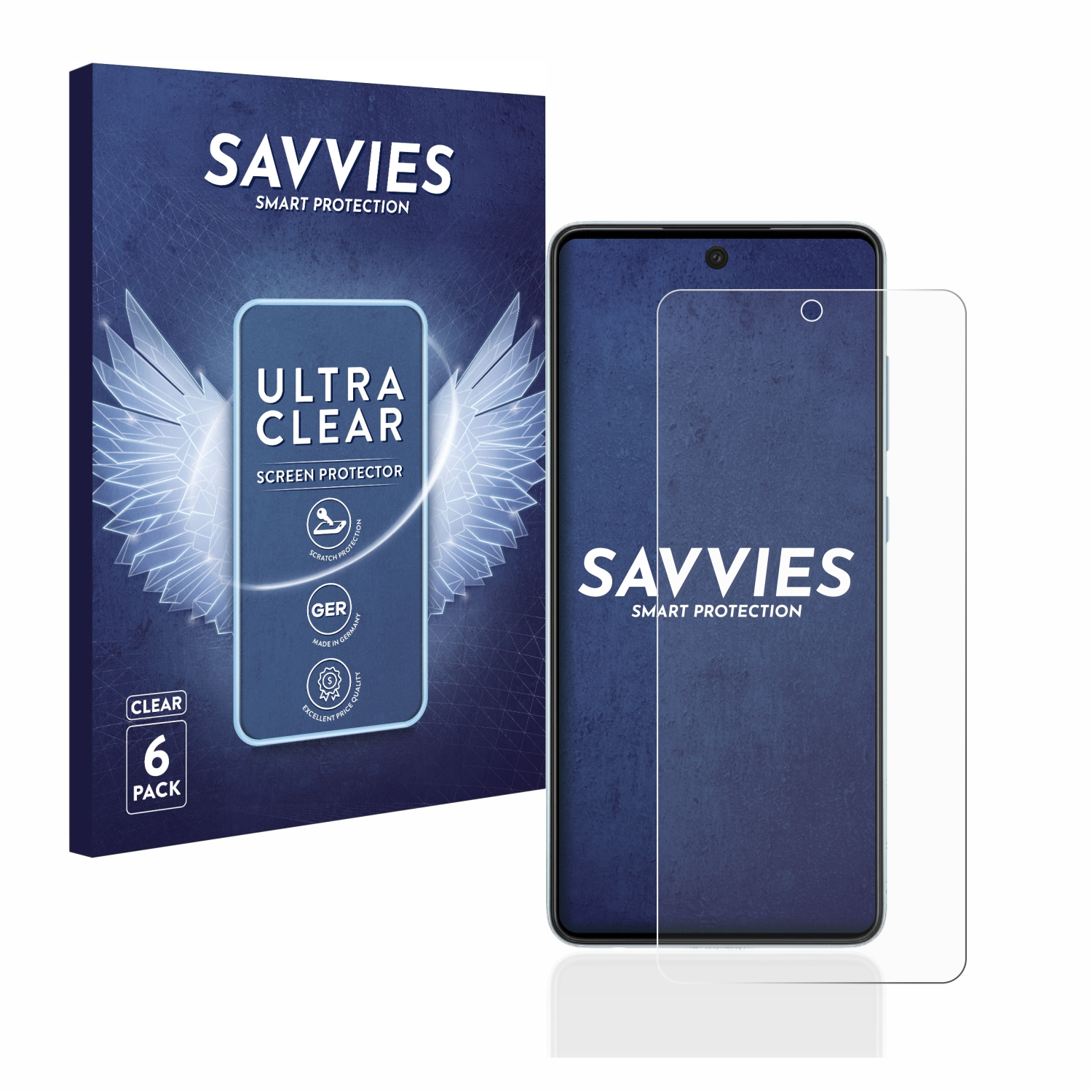 5G) Schutzfolie(für Galaxy 6x SAVVIES A52 klare Samsung