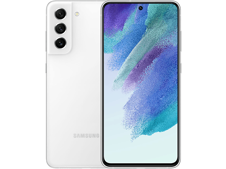 SAMSUNG Galaxy S21 FE 5G 128GB White 128 GB Weiß Dual SIM