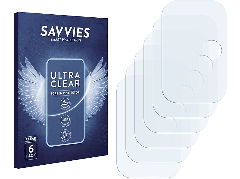 6x M31s) SAVVIES Galaxy Samsung Schutzfolie(für klare