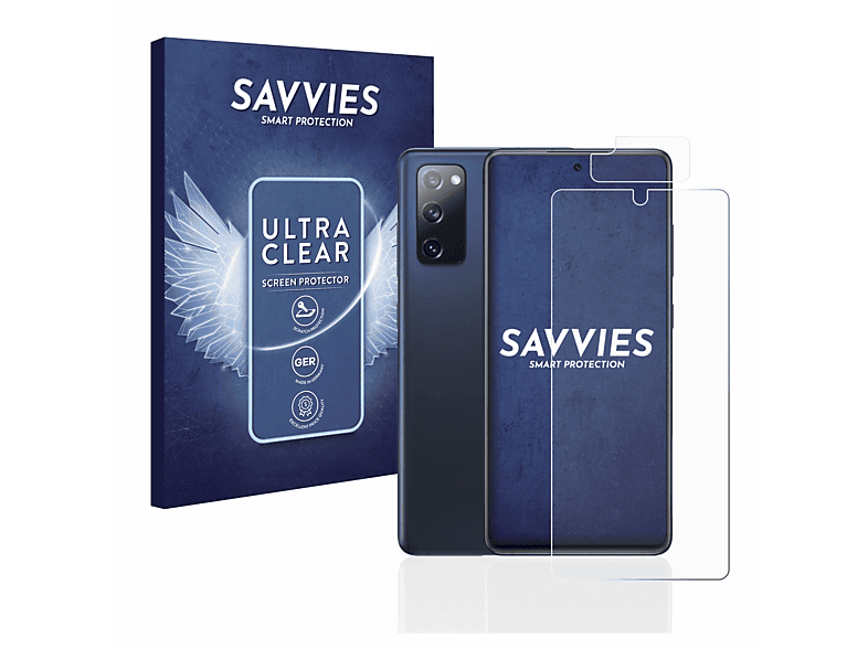 SAVVIES 18x klare Schutzfolie(für Samsung Galaxy S20 FE) | Displayschutzfolien & Gläser