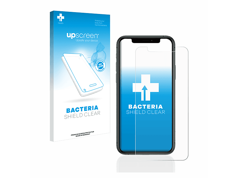 UPSCREEN antibakteriell klare Schutzfolie(für Apple iPhone 11 Pro)
