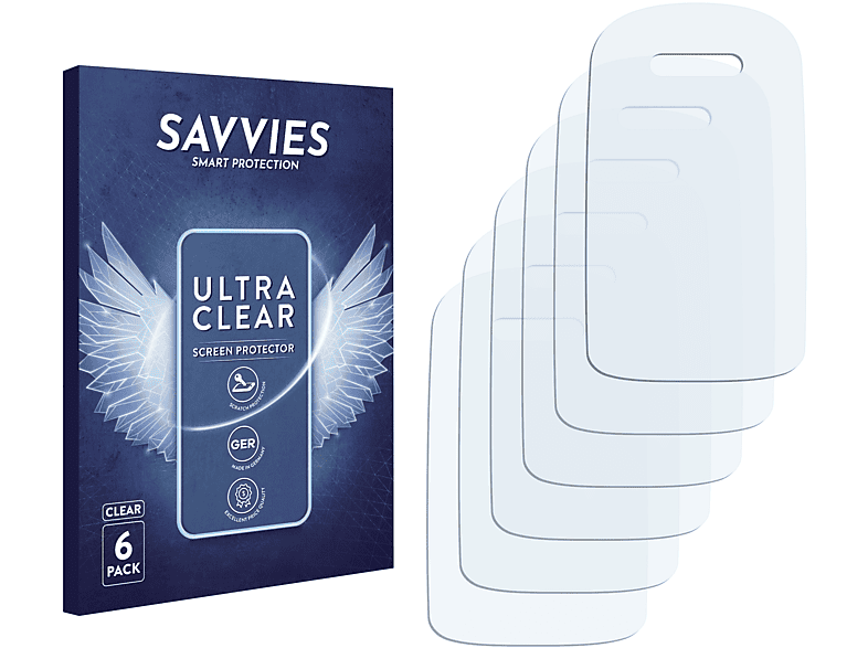 E1150) klare Schutzfolie(für SAVVIES Samsung 6x
