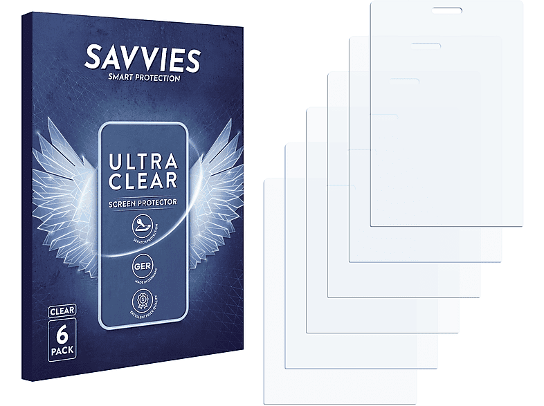 SAVVIES 6x klare Schutzfolie(für Nokia 150 2016)